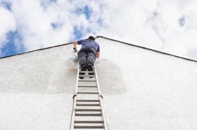 Peinture extérieure à Goxwiller — façades et ravalement